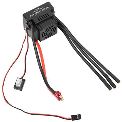 VGEBY Brushless ESC, 120A High-Current RC Speed Controller for 1/8 Scale Off-Road Racing, Electronic Speed Controller for Hobby Modeling Enthusiasts and RC Car Racing