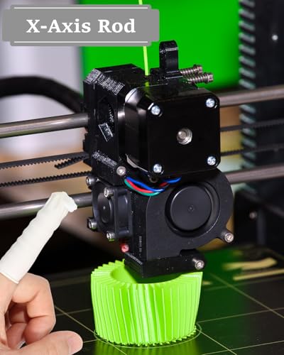 3D Printer PTFE Grease 1.76 oz Silicone Lubricant Printing Linear Rail Lead Screw X Y Z Axis CNC Gear Paste Multipurpose Maintenance Accessories for En der 3 5 V3 SE Office Home Equipment
