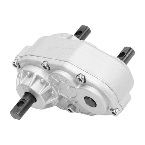 RiToEasysports Aluminum Alloy RC Transfer Cases, D90 1/10 Model Crawler Climbing Car Gearboxs with Fine Machining for Challenging Terrains