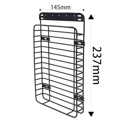 ShareGoo RC 1/10 Metal Roof Rack Luggage with 40Led Roof Light Bar Compatible with Traxxas TRX4 Axial SCX10 90046 Tamiya CC01 D90 Wrangler 1/10 RC Crawler Car