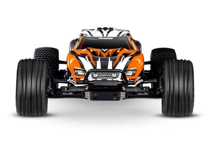 Traxxas Rustler 2WD XL-5 Stadium Truck with Battery and Charger (Orange) - color: Orange