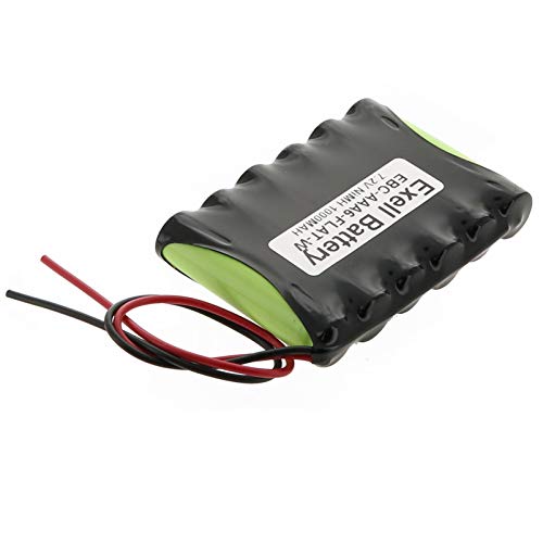 Exell 7.2V 1000mAh NIMH w/Wire Leads for 1:18 RC Truck Racing HPI RS4 Micro Cars