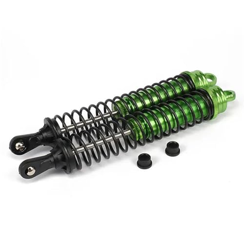 2PCS 140mm Aluminum Shock Absorber Damper for Rc Car 1/8 Buggy Truck Oil Adjustable Upgraded Hop-up Parts Compatible with Hsp Compatible with Hpi Compatible with Losi Compatible with Axial(0.4) - color: 0.4