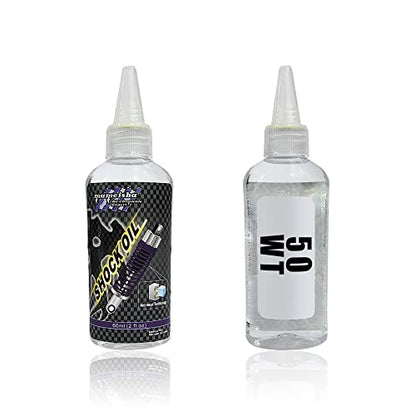 Racing Silicone Shock Oil Lubricant for RC Hobby Radio Control Cars 100% Pure - size: 50WT