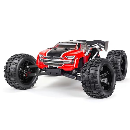 HobbyPark 3.8 Pre-Glued 1/8 Monster Truck Tires Wheels 17mm Hex for Arrma Kraton 6S Outcast Traxxas Widemaxx T-Maxx E-Revo 2.0 3.3 Summit HPI Savage Mounted with Foam Inserts, Set of 4