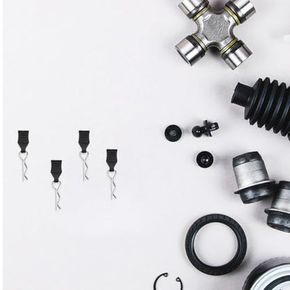 20pcs Universal Rc Car Body Clips with Pull Tabs Bent R-Type Fasteners for Rc Car and Truck Shells Vehicle Spare Parts