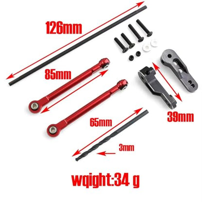 for Traxxas for UDR for Unlimited for Desert for Racer 1/7 Metal Front and Rear Sway Bar Set RC Car Upgrade Parts Accessories RC Car Repair Kit
