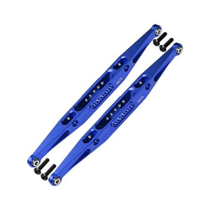 GPM 7075 Alloy Rear Lower Trailing Arms for LOSI 1/10 Baja Rey Desert Truck-Los03008 - color: Blue