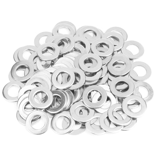 110 Pieces M12x24x1.5mm Fender Washers, 304 Stainless Steel Flat Washers, Fender Washers, Metal Washers for Screws Bolts - size: M12X24X1.5mm
