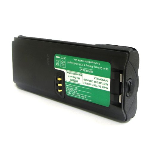 ExpertPower® 7.2V 2100mAh NiMH Battery for Motorola NTN8294, NTN8923, NTN8294AR | Fits XTS3000, XTS5000, XTS4250, MTP-200, MTP-300 Radios | High-Capacity Rechargeable Pack - size: NTN-8294