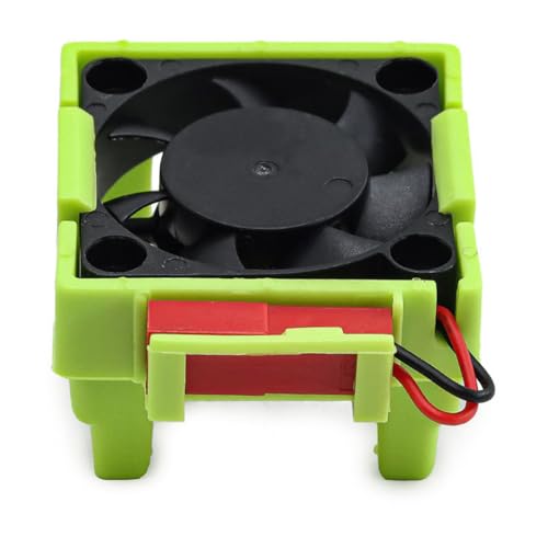 Plastic ESC Cooling Fan #3340 RC Spare Parts for TRAXXAS VXL-3S Slash/Rally/Bandit/Stampede RC Car (Green) - color: Green