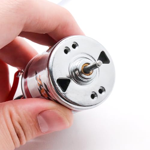 RC Motor 540 29T Brushed Motor Waterproof Stainless Steel Shell Brushed Motor Climbing Car Large Torque Motor Replacement for Axial SCX10 AXI03007 90046 Redcat Gen8 Tamiya TT02 - size: 29 T