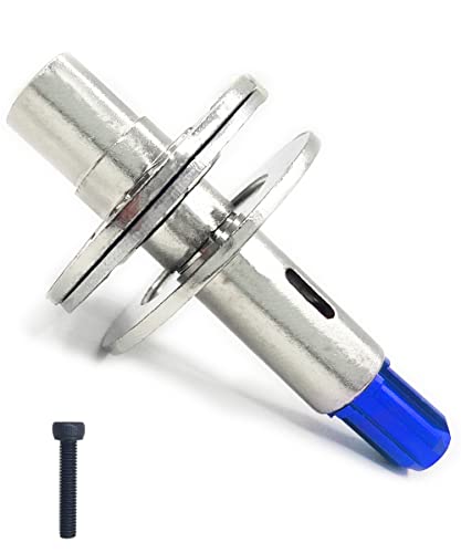 Metal RC Slipper Set & Hub Slipper Shaft Set for 1/10 Arrma Granite(Blue) | Hub Slipper Shaft Set,1/10 Arrma Granite Senton Big Rock Kraton Vorteks Outcast 1/8 Typhon Upgrade,Replace Arrma ARA310946
