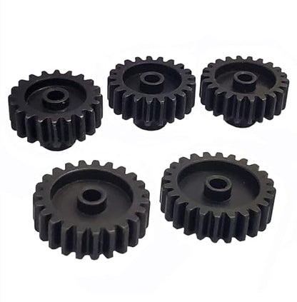 32P Pinion Gear 3.175mm Shaft 20T 21T 22T 23T 24T for RC Motor C | Steel Metal,Sturdy,With Hex Key - style: 20T 21T 22T 23T 24T