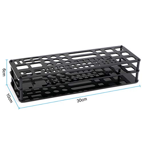 Screwdriver Storage Rack, Organizers for Hex Cross, RC Tools Rack 63 Holes | Organizers for Hex Cross, tool storage rack, rc tool bag storage rack, 63-hole, Easy to Install