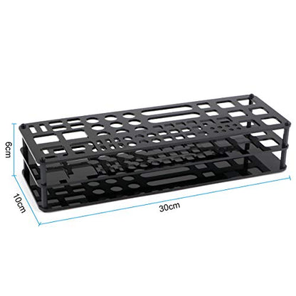 Screwdriver Storage Rack, Organizers for Hex Cross, RC Tools Rack 63 Holes | Organizers for Hex Cross, tool storage rack, rc tool bag storage rack, 63-hole, Easy to Install