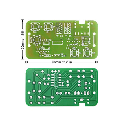 Soldering Practice Kit DIY Stereo Radio Plug-in Circuit Kit Learn Soldering Kit for Beginners - style: DJJ003