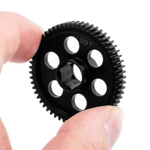 59T 0.5M Spur Gear for ARRMA 1/18 Granite Typhon Moiave Grom Desert | Truck RC Upgrade Accessories Steel Main Gears