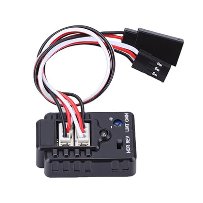 GOWENIC 2 Axle RC Drift Car Gyroscope High Stability Gyro for Remote Control Racing Cars, ABS Compact Module with Vibration Sensor Sensitivity Adjustment