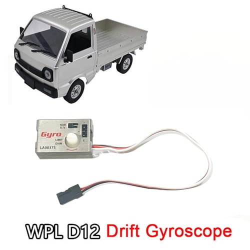 Digital Gyroscope Steering Gear Drift Running RC Car Modification for WPL D12 RC Car Accessory