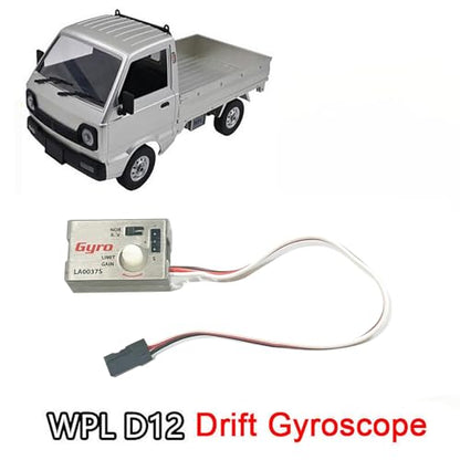 Digital Gyroscope Steering Gear Drift Running RC Car Modification for WPL D12 RC Car Accessory
