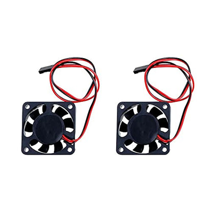 Motor Cooling Fan DC Motor RC Model Parts 30MM 5V-7V DC Cooling Fan Motor Radiator System Black Fan(30mm-2PCS)