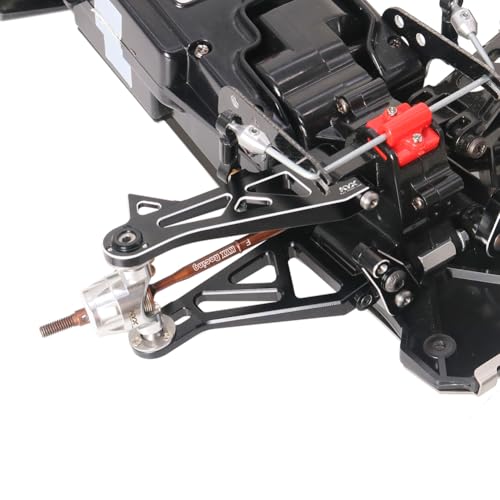 KYX Racing Aluminum Front Suspension Arm Set Upgrades Parts Accessories for 1/10 Rc Crawler Tamiya HOTSHOT II