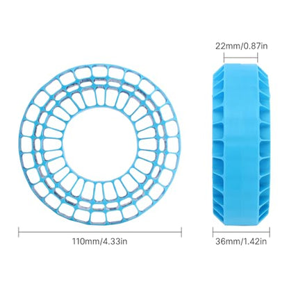 INJORA Silicone Rubber Insert for 118-122mm 4.75" OD 1.9" Tire, Blue - color: Blue