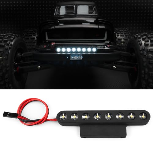 MORLORDY 1/8 RC Car LED Light Kit - Headlight Taillight Set for 1/8 Arrma Notorious 6S RC Trucks Upgrade Parts