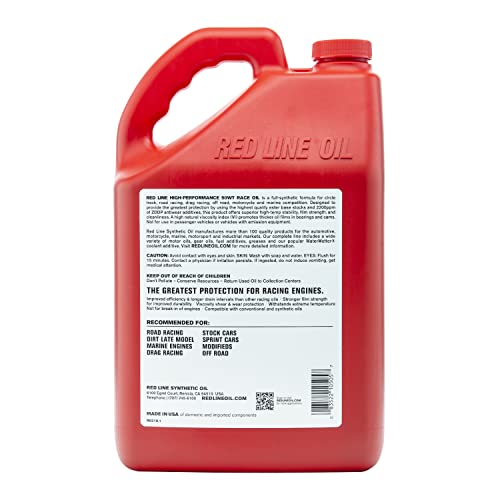 Red Line 10505 50WT Synthetic Race Motor Oil (15W50) - 1 Gallon - size: Gallon