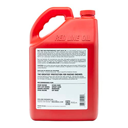 Red Line 10505 50WT Synthetic Race Motor Oil (15W50) - 1 Gallon - size: Gallon