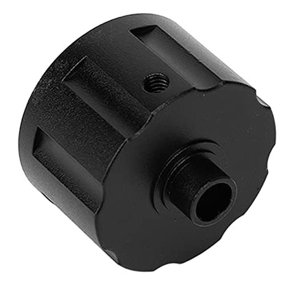 RC Car Differential Case Aluminum Alloy Differential Housing Replacement Kit for 8 Remote Control Vehicles Enhanced Durability Reduced Design Easy Installation (Black) - color: Black