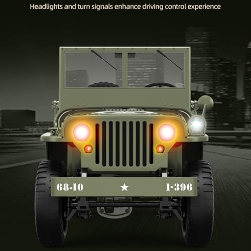 Remote Control Car, 2.4Ghz 4WD Off Road RC Jeep Rock Crawler Vehicle with Linked Lights, 1:10 Scales All Terrain Remote Control Trucks RTR Hobby RC Car for Teen Adults - size: 3 Battery