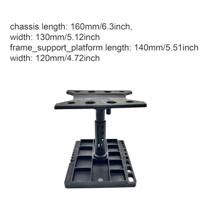Colaxi RC Car Work Stand Maintenance Stand Rotatable Display Rack Repair Workstation for 1/10, 1/12, 1/16, 1/18, 1/24 Scale Crawler