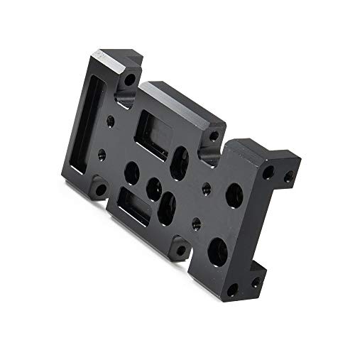 Metal Transmission Gearbox Center Skid Plate Upgrade Parts | For 1/10 Axial SCX10 D90 D110 TF2, RC Crawler Car