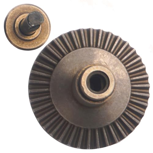 Metal Differential Main Bevel Gear Set 38T 13T Hop Up Parts Compatible with Axial SCX10 1/10 RC Crawler Car