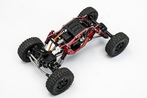 furitek FX118 Fury Wagon XCompetition Upgrade Kit Scale 1/18 RC Crawler RTR - Remote Control Car, RC Crawlers with High-End Upgrades Ready to Install for Adults - color: Red (Tt-0023)