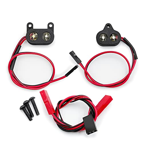 1:8 RC Car LED Light Kit Headlight Taillights Front/Rear Lamp for 1/8th ARRMA Typhon 3S Buggy Upgrades