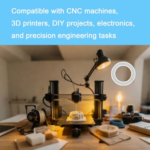 M6×8mm 304 Stainless Steel Shim Washers, 48-Piece Fine-Tuning Spacer Set | Four 0.1/0.2/0.3/0.5mm thickness options for accurate clearance adjustment, CNC alignment, small machinery and DIY repair - size: M6x8