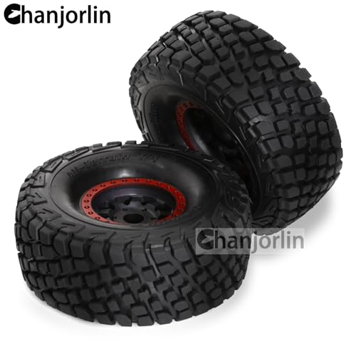 1/7 1/8 RC Short Course Truck Tires And Wheels 17mm Hex OD 135mm Off Road Tyres For 1:7 1:8 Scale RC Truck Car HSP TRAXXAS UDR FS FSR Atom ARRMA Mojave 6S EXB YK4072 DF7 Upgrades 4PCS