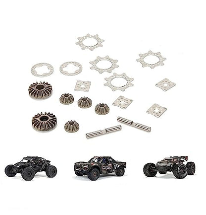 RCAWD Heavy Duty Diff Gear Set for Arrma Kraton 6S Mojave Fireteam Talion Big Rock Upgrade Parts
