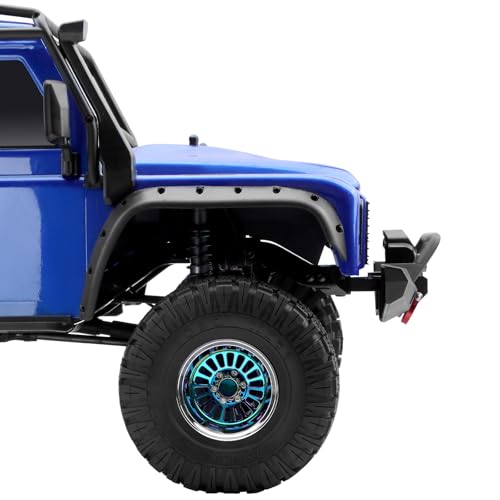 1.9" RC Crawler Tires for 1/10 TRX4 TRX6 SCX10 I/II/III Upgrades | Soft rubber 115x45mm crawler tires provide excellent grip on rocks, dirt and trails