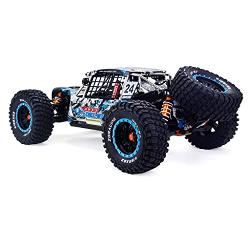 1/7 Scale 4WD Brushless Desert Buggy, 2000KV Motor 150A ESC 25KG Metal Servo, CNC Adjustable Aluminum Shocks, 2.4GHz RTR Hobby Off Road RC Car for Adults 14+（Without Battery） - color: White