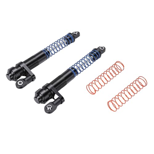 Pomya 78-100mm 1/10 RC Shock Absorbers Dampers | Threaded Adjustable Oil Filled, High Strength Aluminum Alloy for Rock Crawlers Suspension Upgrade