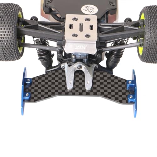 KYX Racing Aluminum Car Body Wing Spoiler Upgrades Parts Accessories for 1/24 RC Car LOSI Micro-B 2WD Buggy