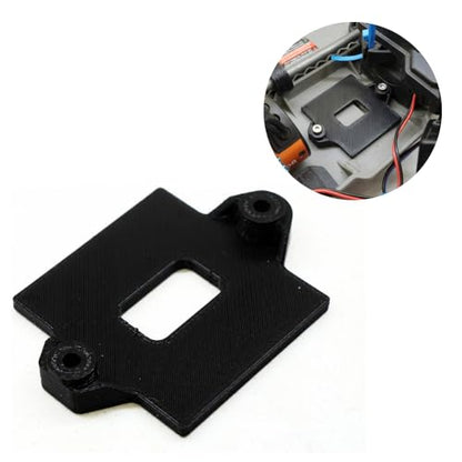 SplashNColor XT60 Battery Connector Mount Compatible with RC Vehicle – Secure Chassis Power Plug Bracket | Stable Battery Lead Holder for Cleaner Wiring Setup