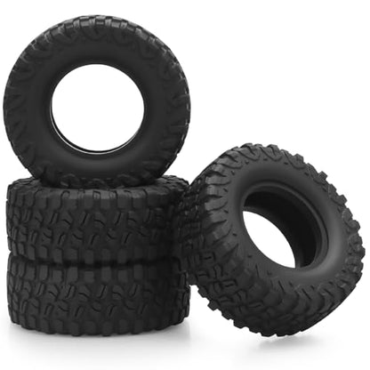 1.3 RC Crawler Tires, daitoku 65 * 25mm Super Soft Sticky 1.3 RC Car Tires for SCX24 TRX4M AX24 1/18 1/24 Crawler - style: Style C