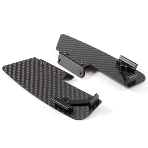 Carbon Fiber Boat Sliders Standard Sliders ESC Tray for RC Crawler 1/10 LCG Chassis Rails Power Wagon Cab Gspeed V3 V4 FS G-Shot (Boat Sliders B)