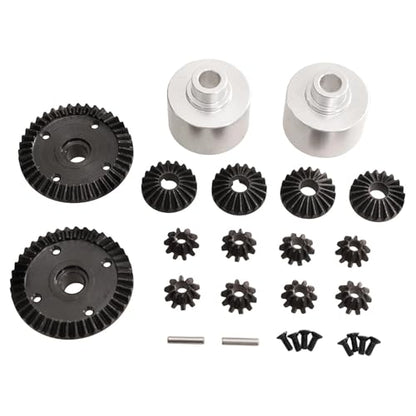 DYNWAVE RC Differential Box Center Differential Housing Replacement Aluminum Alloy Accessories Hobby Portable Diff Case Diff Carrier