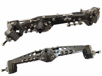 Axial Capra Portal Axle Set | CNC Aluminum Front Rear Complete Axles for 1.9 UTB | 1/10 RC Crawler Metal Upgrade